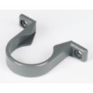 FloPlast  Pipe Clips Grey 32mm 20 Pack