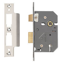 Cotarba 2 Keys 90//22 mm Mortice Narrow Door Lock Sash Case for Handle Sashlock Z076