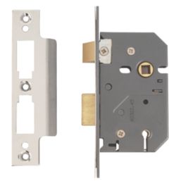 Yale  5 Lever Polished Chrome Mortice Sashlock 64mm Case - 45mm Backset