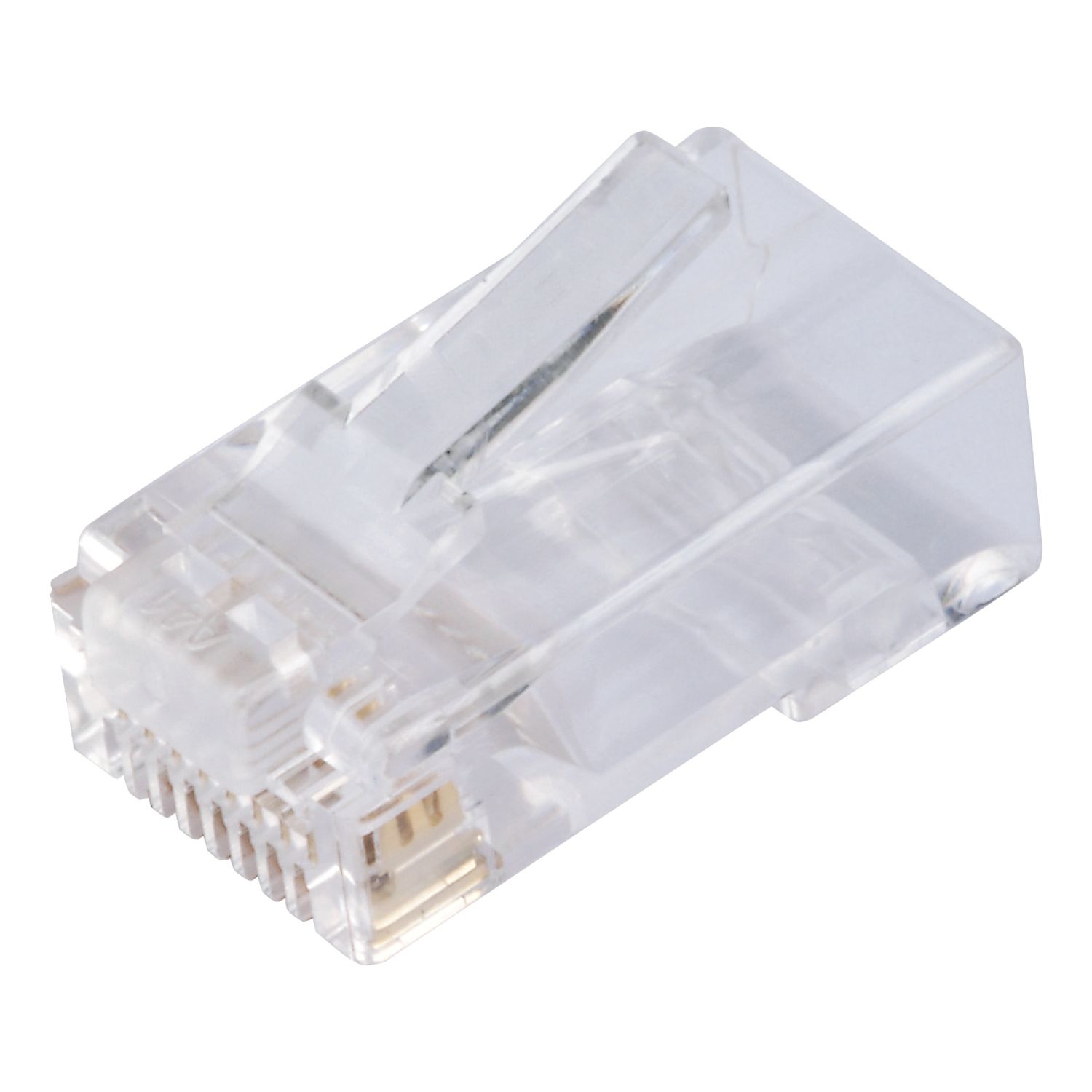 Ideal RJ45 8P/8C Feed-Thru Modular Plugs 100 Pack (7966X)