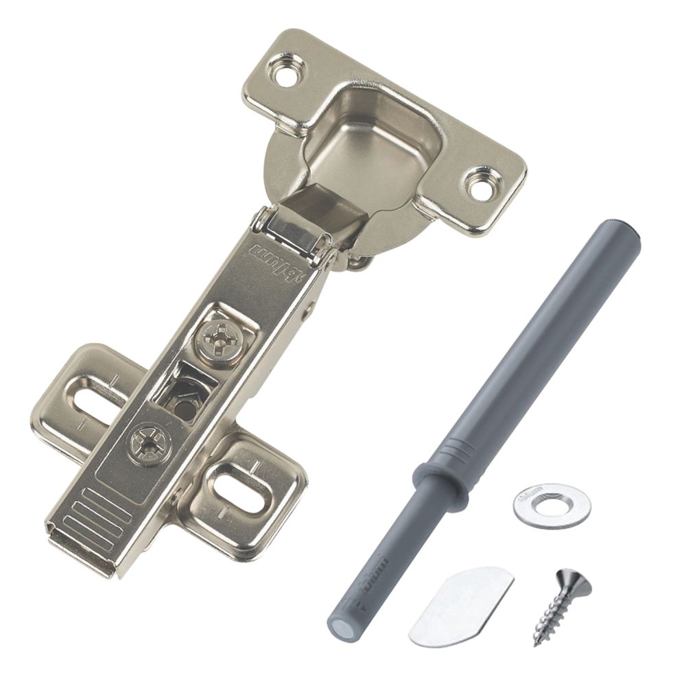 Blum Steel 120° Screw-On Concealed Hinges & Tip-On Catch ...