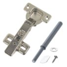 Blum  Steel 120° Concealed Hinges & Tip-On Catch Plate 114mm 2 Pack