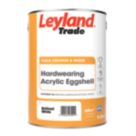 Leyland Trade  5Ltr Brilliant White Mid-Sheen Emulsion Kitchen & Bathroom Paint