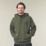 Hard Yakka Heritage Hooded Sweatshirt Military Green Small 29" Chest