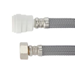 Flomasta Push-Fit Straight Flexible Hose 22mm x 3/4" x 300mm