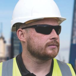 JSP Stealth Smoke Lens Safety Spectacle - Screwfix