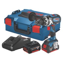 Bosch GSB 18V-110 C Professional 18V Li-Ion Coolpack Brushless Cordless  Combi Drill - Bare - Screwfix