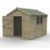 Forest Timberdale 8' 6" x 10' (Nominal) Apex Tongue & Groove Timber Shed