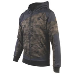 CAT Trade Hooded Sweatshirt Night Camo Black Large 42-45" Chest