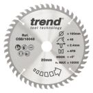 Trend CSB/16048 Wood Circular Saw Blade 160mm x 20mm 48T