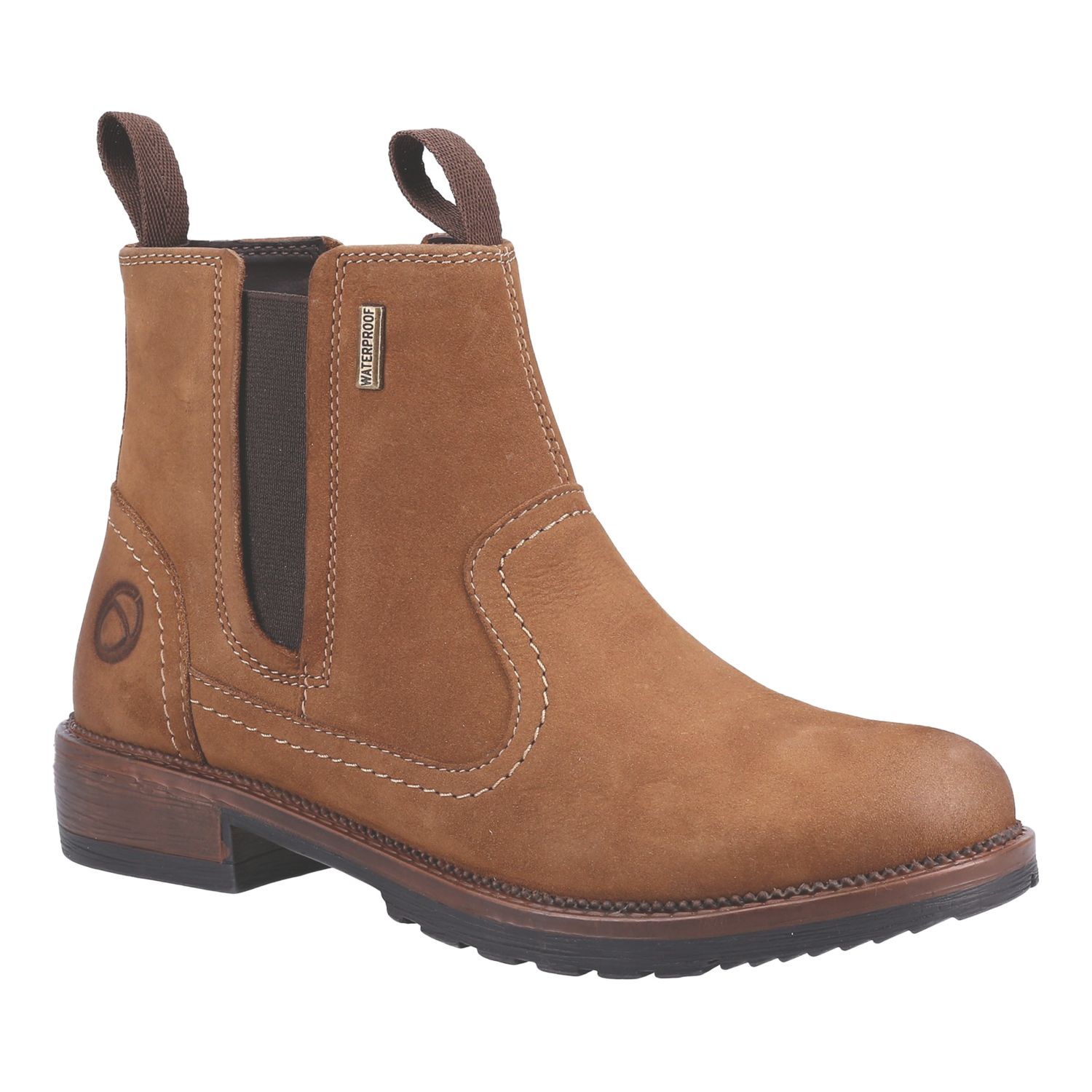Cotswold Laverton Ankle Size 7 Womens Tan Waterproof Non Safety Dealer Boots (796XN)