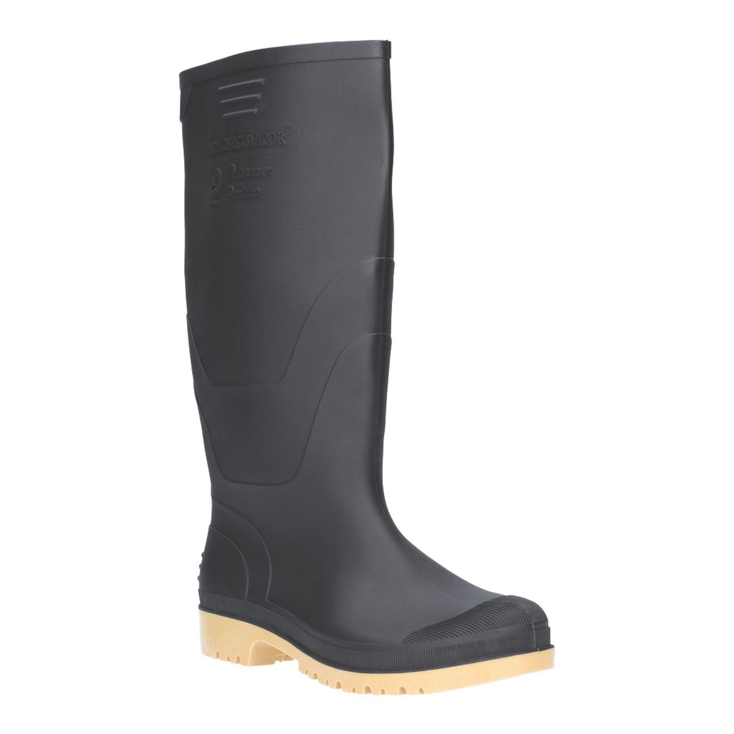 Dikamar Administrator Size 11 Black Non Safety Wellies (796XW)