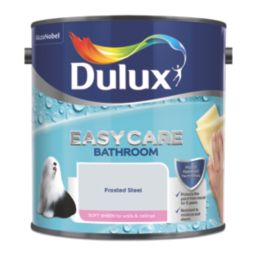 Dulux Easycare Soft Sheen Frosted Steel Emulsion Bathroom Paint 2.5Ltr