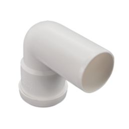 FloPlast Push-Fit 90° Conversion Bend White 90° 40mm