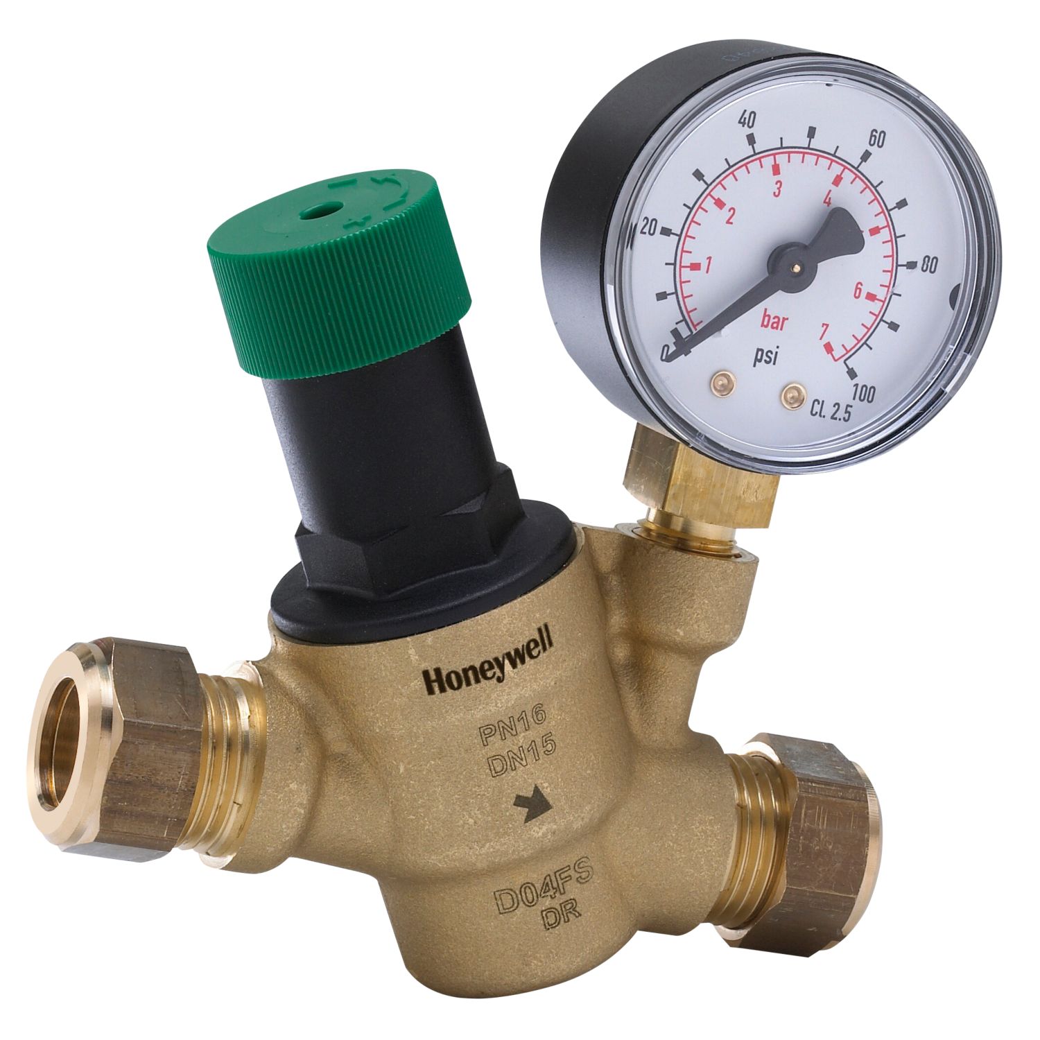 Honeywell Home Braukmann Pressure Reducing Valve 1.5-6bar 15mm x 15mm (7978J)