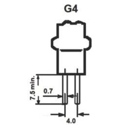 Sylvania ToLEdo Retro G4 Capsule LED Light Bulb 250lm 2.3W 220-240V