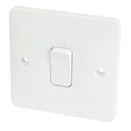 Hager Sollysta WMPS16 10A 1-Gang Intermediate Switch White