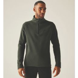 Regatta Kenger Half Zip Fleece Olive Night Small 30.7" Chest