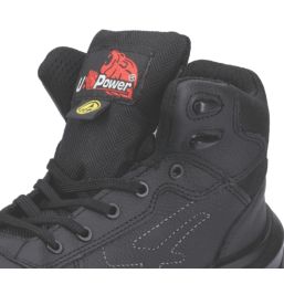 U-Power Scuro Size 7  Black Water-Resistant  Safety Boots