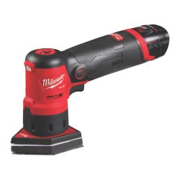 Milwaukee M12FDSS-422X 12V 2 x 4.0 / 2.0Ah Li-Ion RedLithium Brushless Cordless Sub Compact Spot Sander