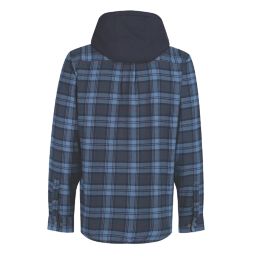 Regatta Siege  Shirt Jacket Navy Check Small 37.5" Chest