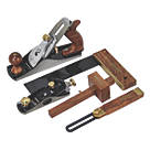 Faithfull  Carpenters Woodworking Plane & Tool Set 5 Piece Set