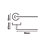Smith & Locke Crane Fire Rated Lever on Rose Door Handles Pair Polished Chrome