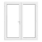 Crystal  White uPVC French Door Set 2090 x 1790mm