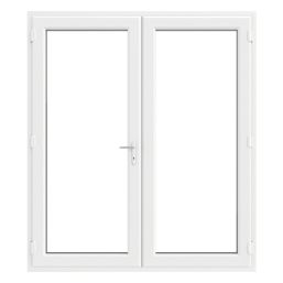 Crystal  White Double-Glazed uPVC French Door Set 2090mm x 1790mm
