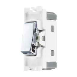 British General Nexus 20A Grid SP Control Switch Polished Chrome