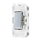 British General Nexus 20A Grid SP Control Switch Polished Chrome
