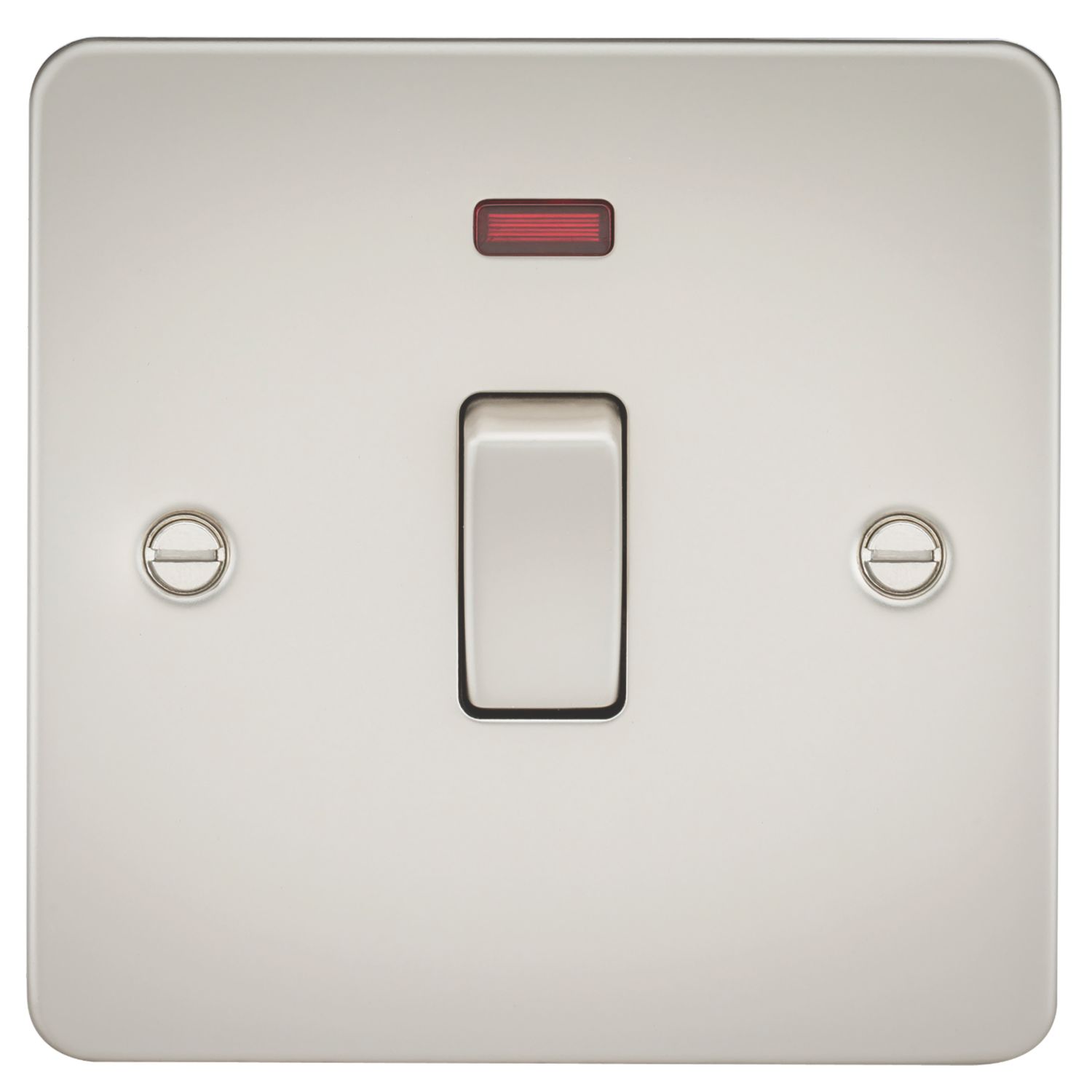 Knightsbridge 20A 1-Gang DP Control Switch Pearl with LED (797TX)