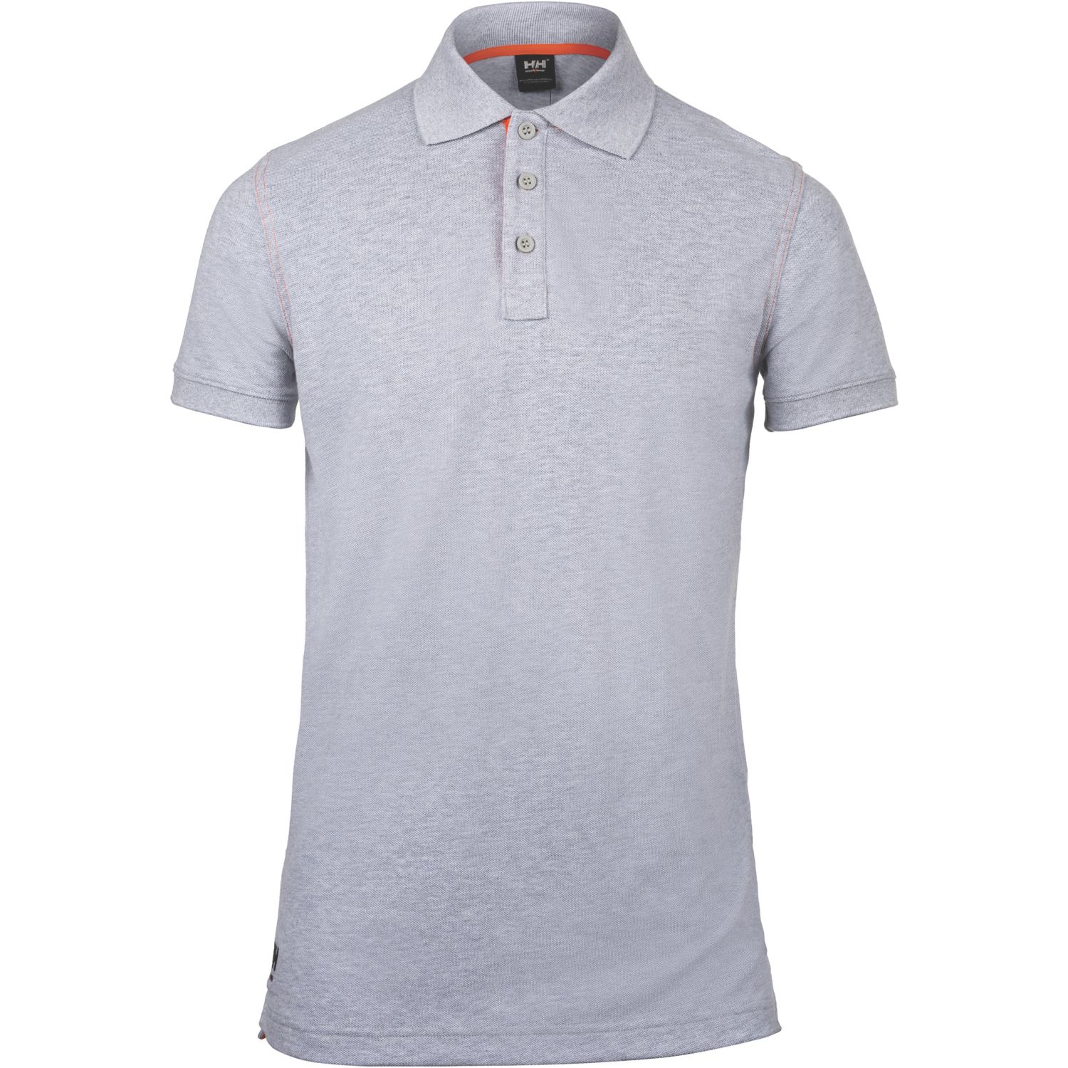 Helly Hansen Oxford Polo Shirt Grey 2X Large 46" Chest (797XC)