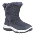 Cotswold Butterrow Size 8 Womens Navy Non Safety Wellies