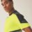 Regatta Hi-Vis XPro Short Sleeve T-Shirt Black/Yellow X Large 44" Chest