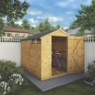 Mercia Security 6' x 7' 6" (Nominal) Apex Shiplap T&G Timber Shed
