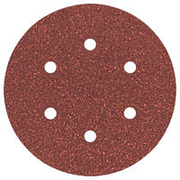 Bosch  Sanding Discs Punched 150mm 80 Grit 5 Pack