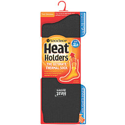SockShop  Heat Holders Thermal Socks Black Size 6-11