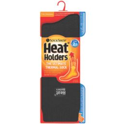 SockShop  Heat Holders Thermal Socks Black Size 6-11