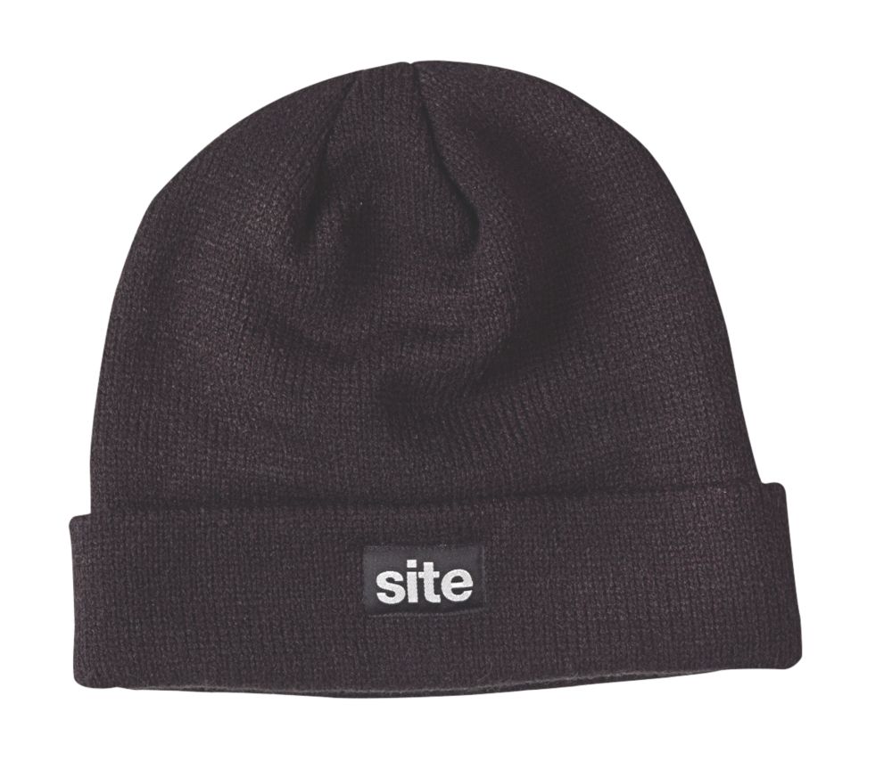 Site  Thinsulate Knitted Hat Black