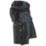 Snickers 6151 Stretch Work Shorts Steel Grey / Black 39" W