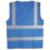 Pro RTX High Visibilty  Waistcoat Royal Blue 3X Large 56" Chest