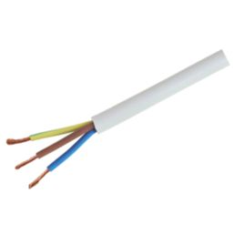 Refurb Time 3093Y White 3-Core 2.5mm² Flexible Cable 5m Coil