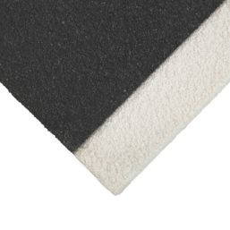 COBA  Black/White GRP Stair Tread 1m x 345mm x 55mm