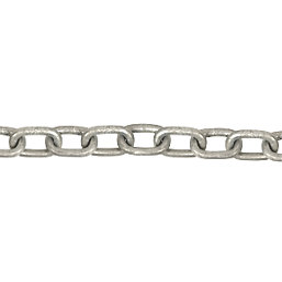 Diall Side-Welded Zinc-Plated Chain 6mm x 5m