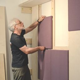 Button-Fix Type 1 Panel Fixing Set Charcoal Black & Lime Green 30 Pieces