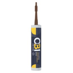 OB1  Multi-Surface Sealant & Adhesive Brown 290ml