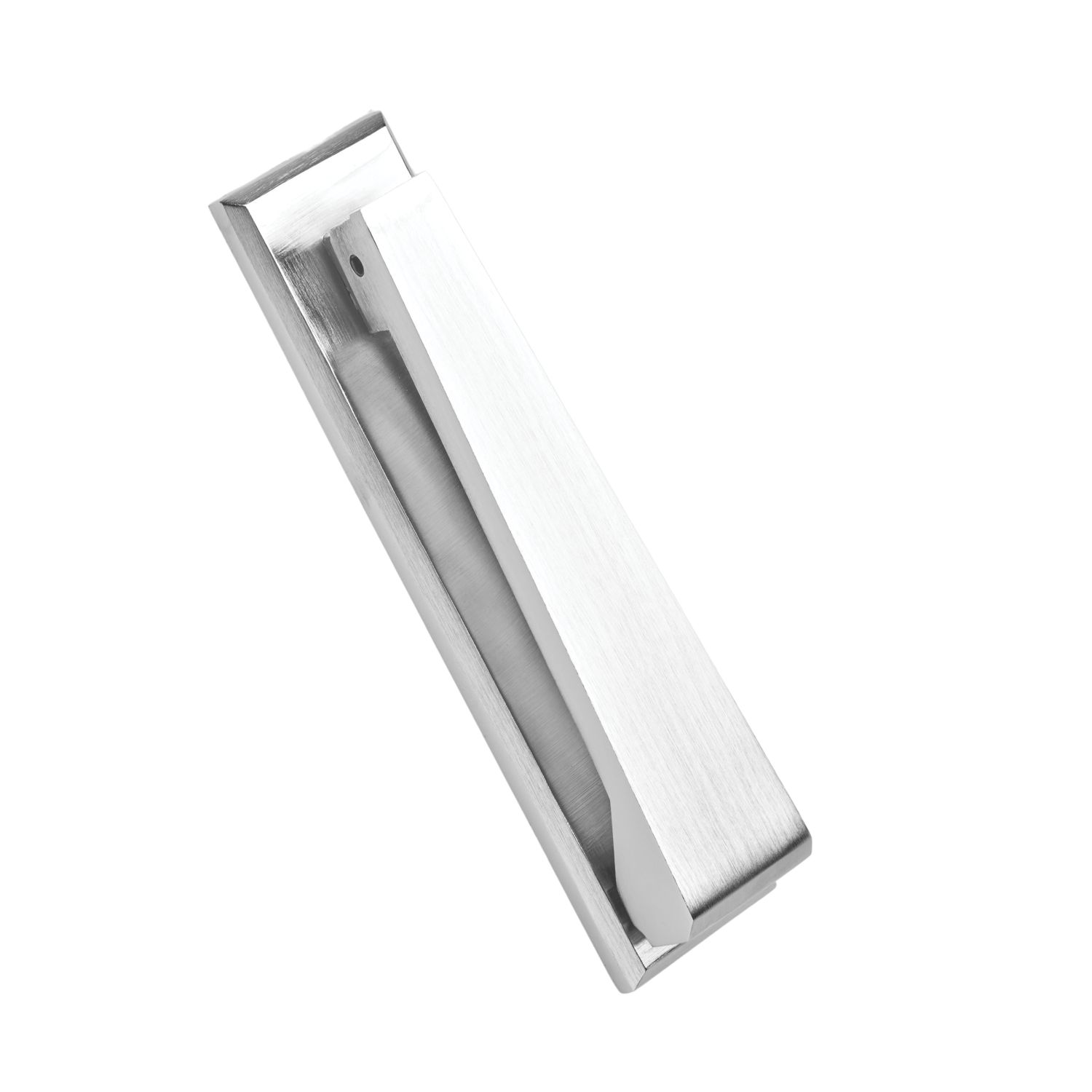 Hardware Solutions Door Knocker Contemporary Satin Chrome 40mm x 165mm (798KK)