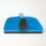 Hillbrush Dustpan & Soft Banister Brush Set Blue 12 Pack