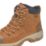 Site Fortress Size 8  Tan Waterproof Steel Toe Cap Safety Boots